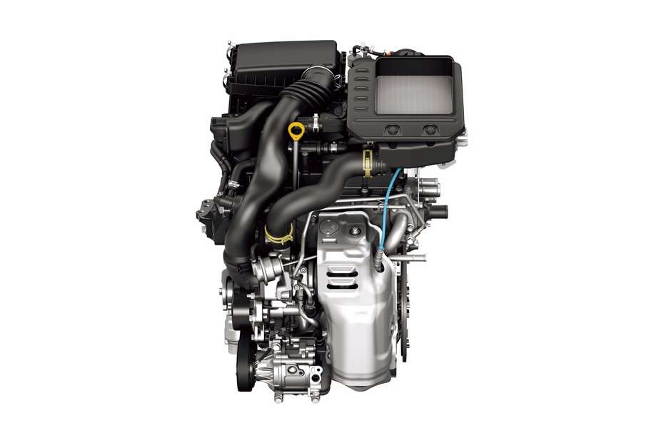 1.0L 1KR-VET VVT-i ターボエンジン