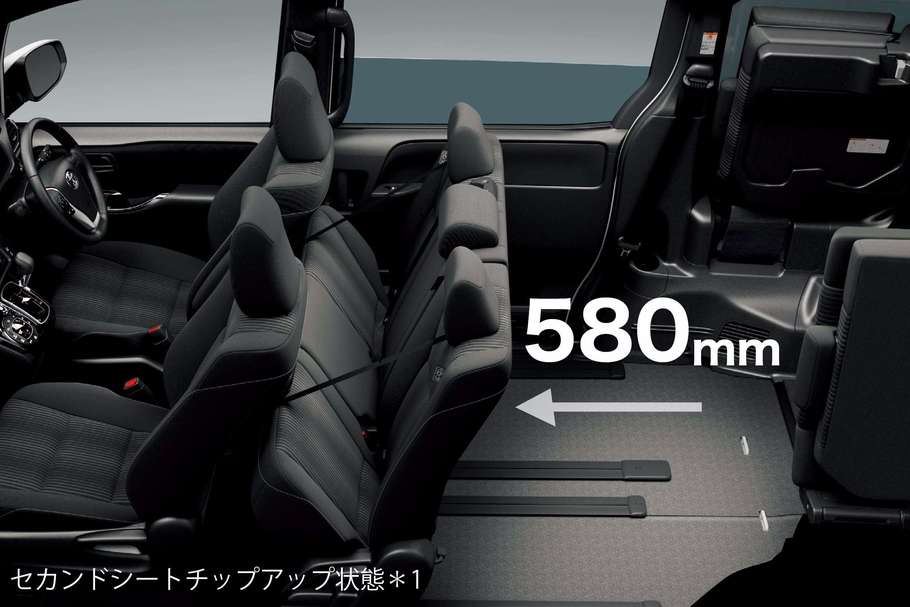 6:4分割チップアップセカンドシート