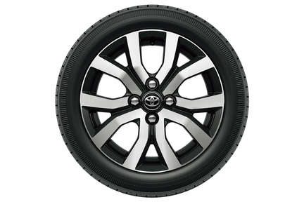 165/65R14タイヤ&14×5Jアルミホイール(センターオーナメント付)