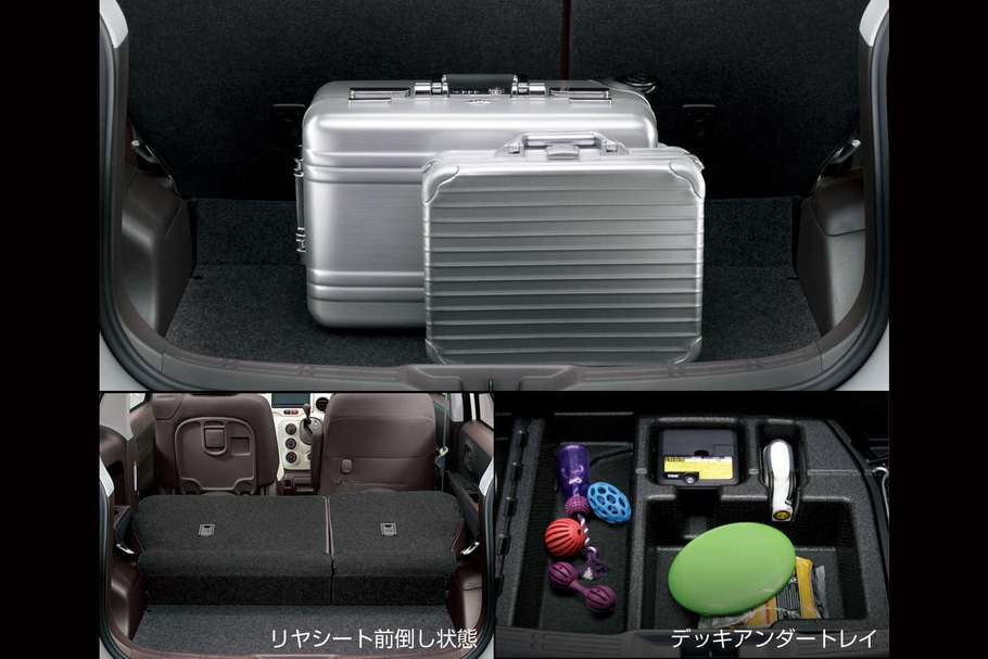間口がワイドなラゲージ