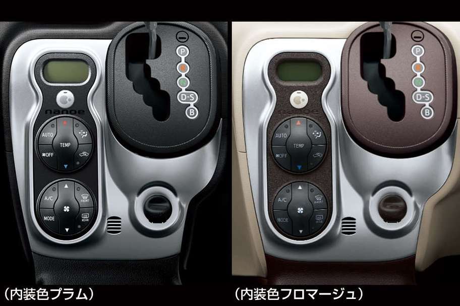 専用加飾センタークラスターパネル(シルバー塗装)