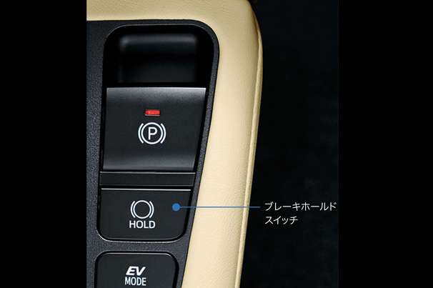 電動パーキングブレーキ&ブレーキホールドスイッチ