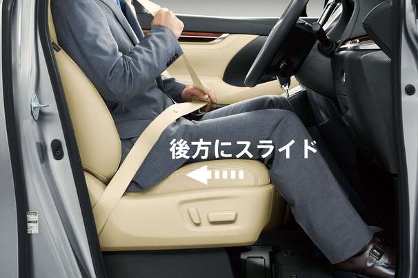 運転席オートスライドアウェイ