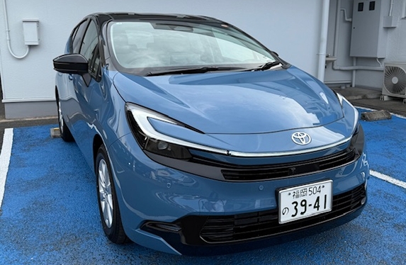 新型アクアの試乗車がやってきました！